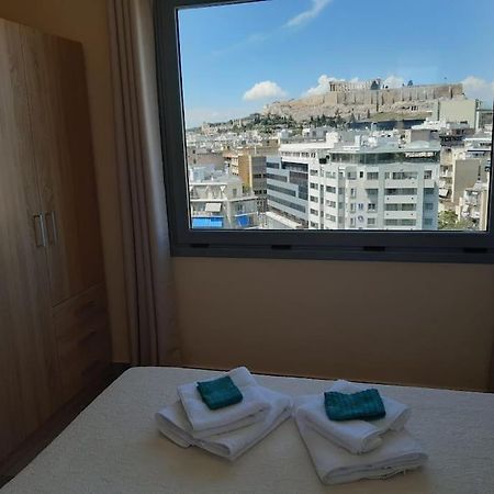 Luxury Studio With Unique View Of The Acropolis Athén Kültér fotó