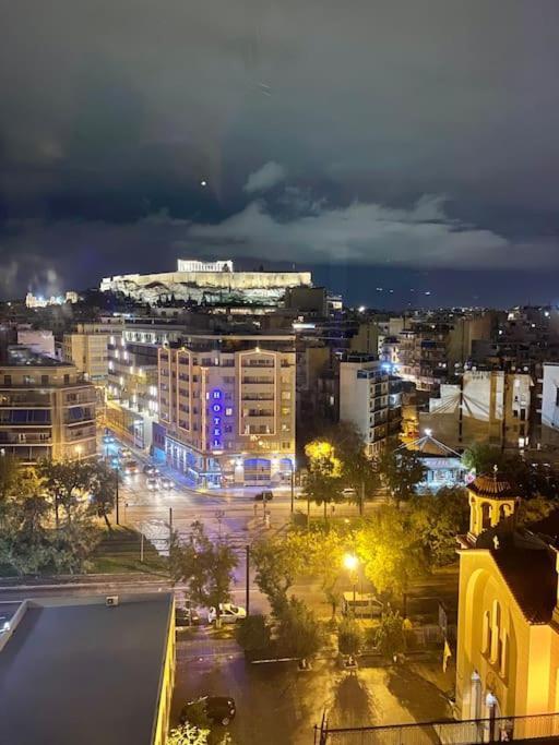 Luxury Studio With Unique View Of The Acropolis Athén Kültér fotó