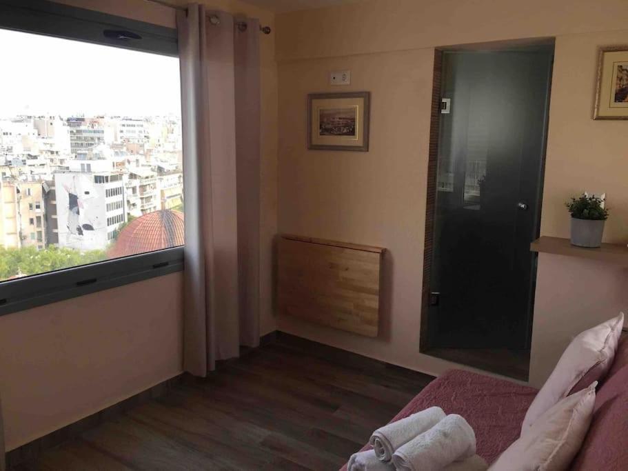 Luxury Studio With Unique View Of The Acropolis Athén Kültér fotó