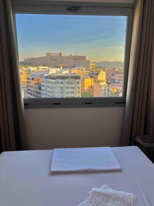 Luxury Studio With Unique View Of The Acropolis Athén Kültér fotó
