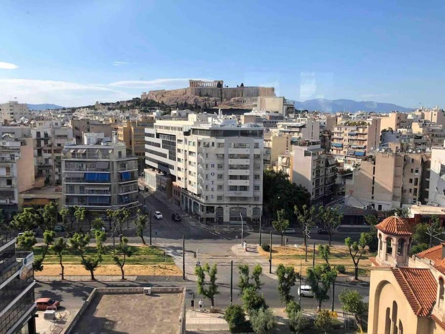 Luxury Studio With Unique View Of The Acropolis Athén Kültér fotó