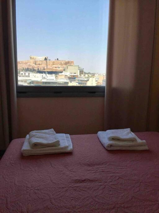 Luxury Studio With Unique View Of The Acropolis Athén Kültér fotó