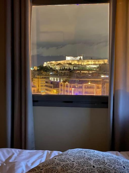 Luxury Studio With Unique View Of The Acropolis Athén Kültér fotó