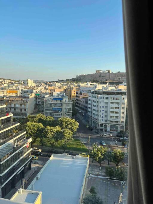 Luxury Studio With Unique View Of The Acropolis Athén Kültér fotó